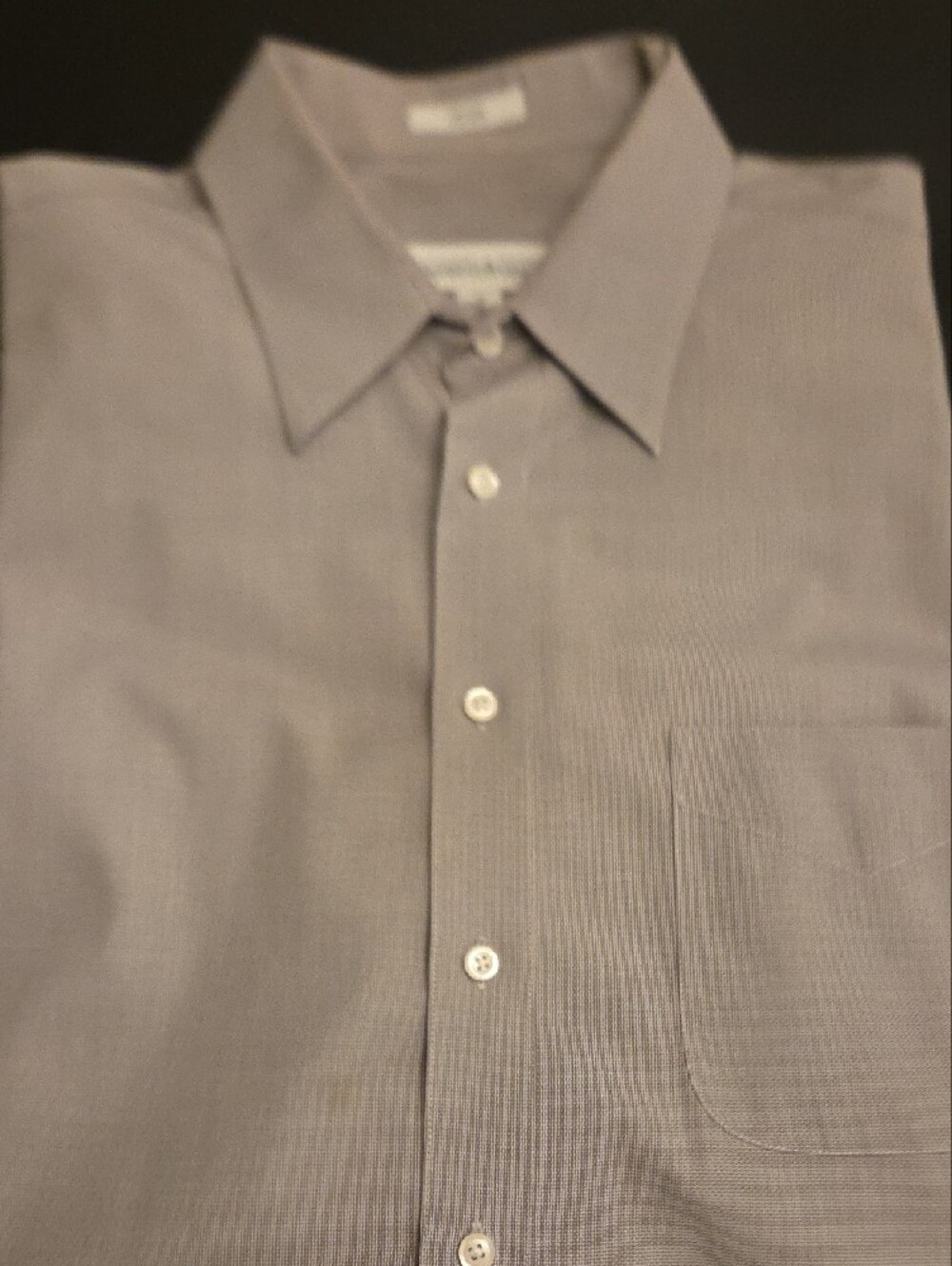 Joseph & Feiss Taupe Long-Sleeve Dress Shirt